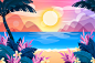 夏天插画