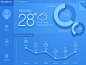 Weather app for iPad - ICONFANS|图标粉丝网|专业图标界面设计论坛,软件界面设计,图标制作下载,人机交互设计