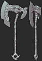 Darksiders2 axe (2012), Michael vicente - Orb : Polycount Contest - DARKSIDERS II (2012) ( Create a weapon Contest ) 
TOP 2 Axe Category