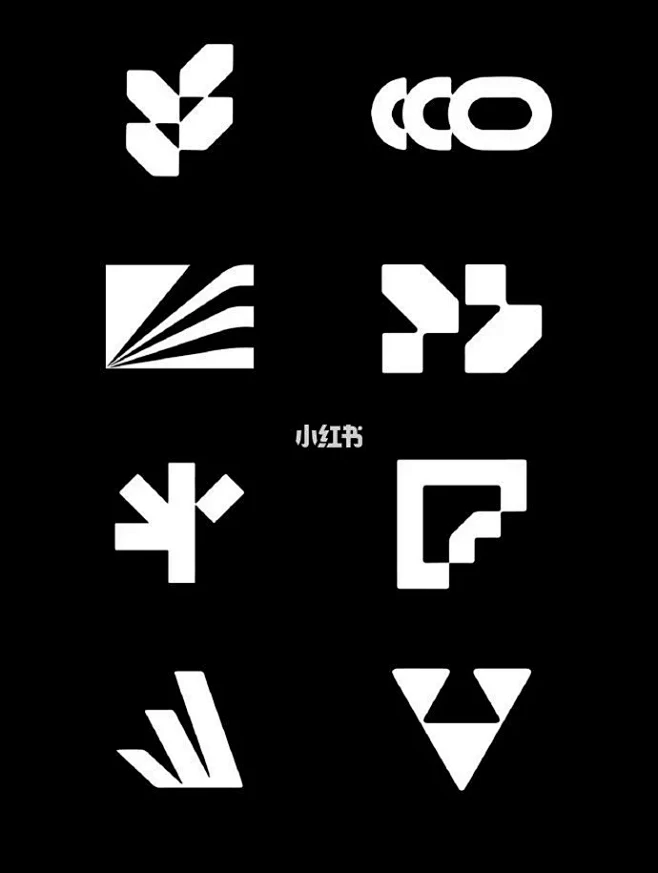 极简英文字母的logo设计｜灵感分享