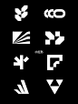 极简英文字母的logo设计｜灵感分享