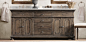 St. James Bath Collection - Antiqued Coffee | Restoration Hardware : Restoration Hardware's St. James Bath Collection - Antiqued Coffee 实木