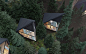 peter pichler建筑设想在意大利白云岩的可持续树屋