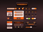 Caramel UI kit on Behance