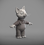 Highway Rat - Kitten Marquette, Danie Malan : I had the pleasure to work on the film called The Highway Rat with director Jeroen Jaspaert . The objective was to create a character that looked hand made with clay, so we had to break symmetry with the sculp