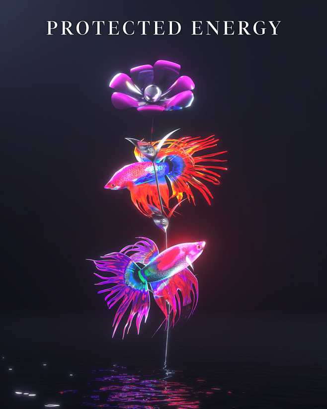 3D beauty CGI colors...