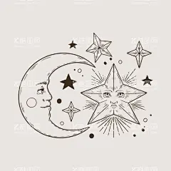 矢量月亮星星  - 源文件下载【酷图网】矢量,手绘,卡通,表情,形象,图像,人物化,月亮,圆月,弯月,月牙,星星,星光,童话世界,卖萌,太阳,阳光,儿童绘本,少儿卡通,卡通插画,儿童插画,书本插画,幼儿园,快乐成长,童年玩具,幼稚园,游乐园,儿童艺术,儿童绘画,手绘花纹,服装印花,面料印花,卡通装饰,时尚简约,时尚装饰