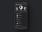 Fit-In-Turn Fitness Profile ux user interface design ui training tracking sports app sport rating profile iphone xs xr iphone ios fitness fit app dashboard concept art app animation activity
