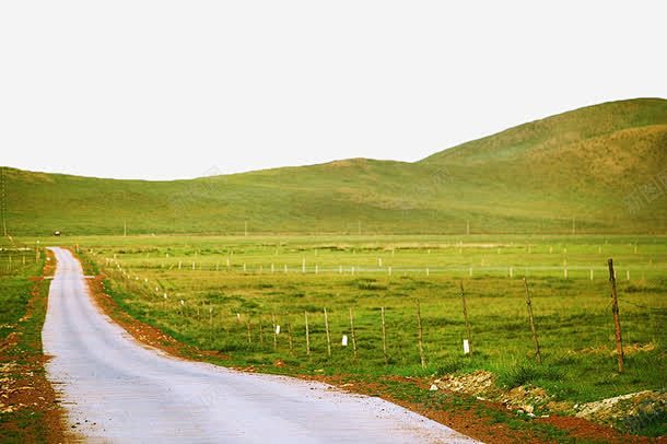 草原公路高清素材 公路 水泥公路 水泥路...