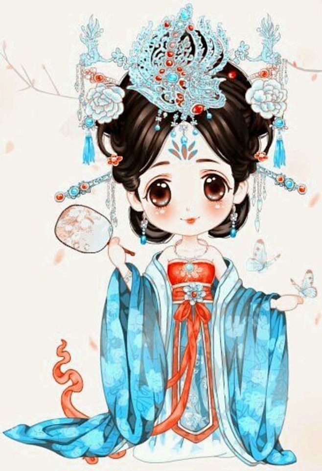 q版古装美女