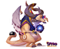 Spyro: Reignited Dragons vol. II, Devon Cady-Lee : Some more dragon designs from Spyro: Reignited.