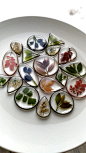 Real plants in resin