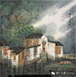 水墨欣赏 丨 茹峰《怎不忆江南》