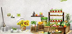厨房,食材,海报,花盆,水里,水果,厨房背景,餐具,海报banner,文艺,小清新,简约图库,png图片,网,图片素材,背景素材,42809@飞天胖虎