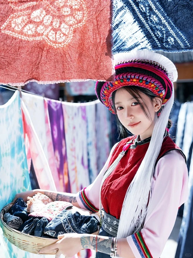 杨超越同款白族服装～永远沉迷民族美学