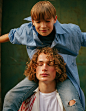 Sebastian & Raph - Fucking Young! : Sebastian Shaddick at Select and his little brother Raph captured by the lens of Stephen Maycock, in exclusive for Fucking Young! Online.
