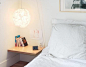 DIY: Industrial Bedside Pulley Lamp: Remodelista