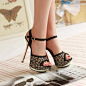 Discount China 2013 fashion lace yarn import fish mouth [BLLB256-9] - US$19.70 : Fashion Ladies Shoes