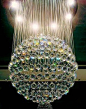 crystal prism chandelier