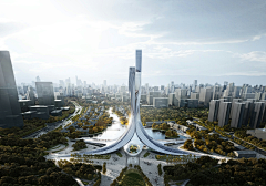 知遥_采集到PPT城市图片素材