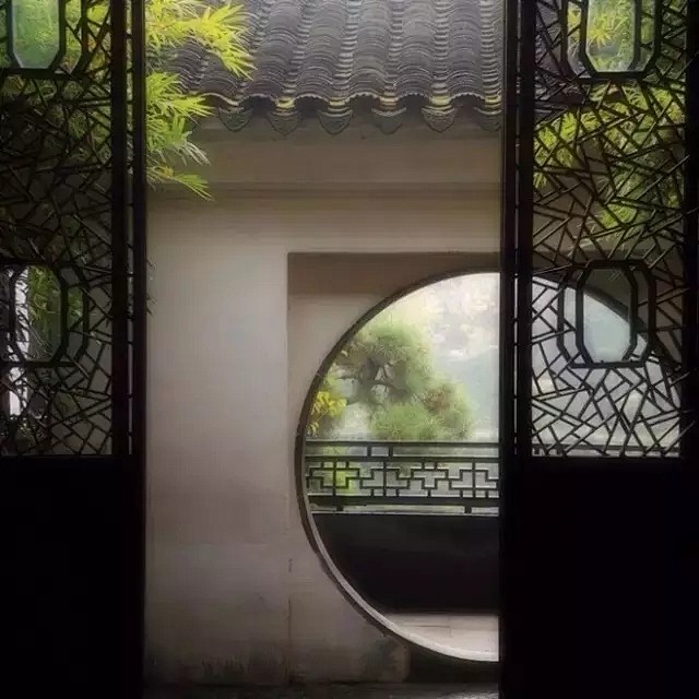 月门，中式园林的无尽风情 - 建筑园林 ...