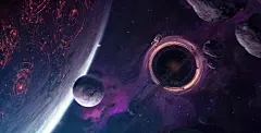 《Wallpaper Engine》黑洞魔幻动态壁纸