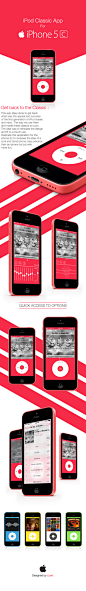 Ipod Classic iPhone 5C App on Behance