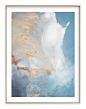 "Undertow" - Art Print by Julia Contacessi in beautiful frame options and a variety of sizes.: 