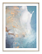 "Undertow" - Art Print by Julia Contacessi in beautiful frame options and a variety of sizes.