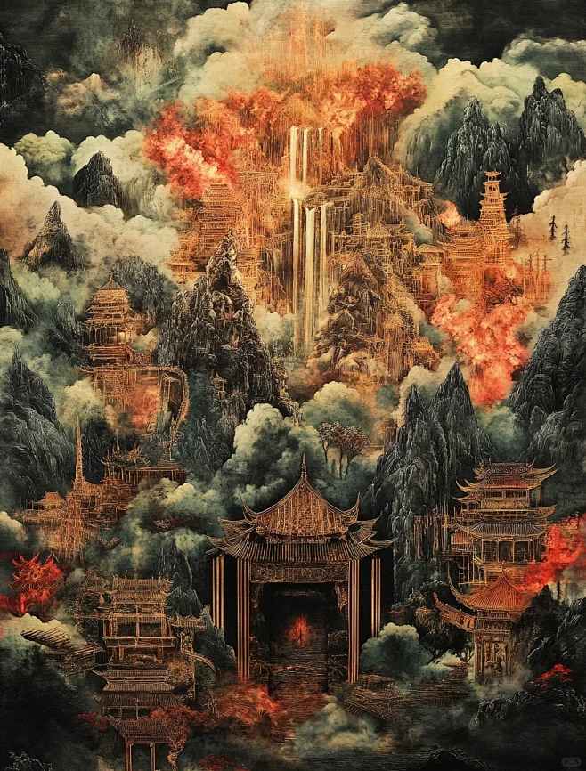中式志怪美学｜探索一组有趣的中式壁纸 -...