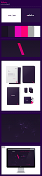 webdev branding on Behance