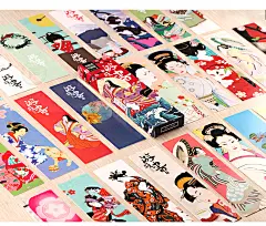 拾光文创书签创意小清新学生用可爱礼品卡通韩国风简约中国风盒装-tmall.com天猫