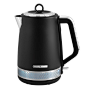 Illumination Black Stainless Steel Jug Kettle