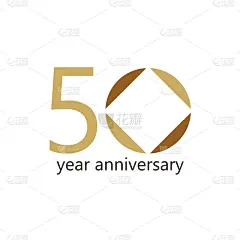 周年纪念,模板,数字50,白色,黑色,黄金,商务,设计,庆祝