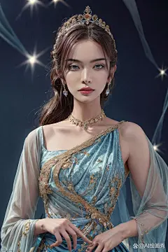 高级定制时装设计师的愿景：以他...@AI绘画秀的动态