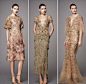 Marchesa 2017早秋，仙裙色卡 ​​​#鱼先森的美图分享# ​​​​