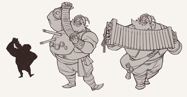 Characters developme...