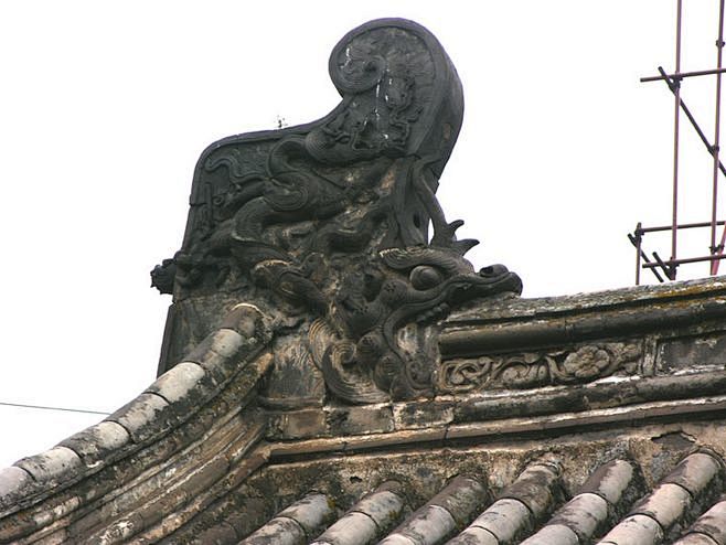 中国古代建筑的鸱吻艺术@北坤人素材
