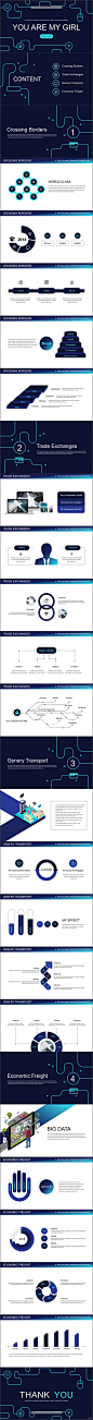 【简设计】超创意线条科技互联网工作通用PPT