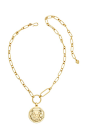 Siren 24K Gold-Plated Necklace  by BRINKER & ELIZA Now Available on Moda Operandi