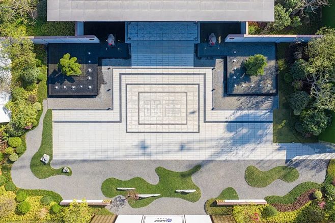 大唐.书香世家_住宅景观_景观案例_园景...
