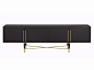 Wooden sideboard with doors TAMA CRÉDENCE by Gallotti: 