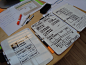 UX Sketches on the Behance Network