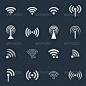 Wifi Icons #graphicriver