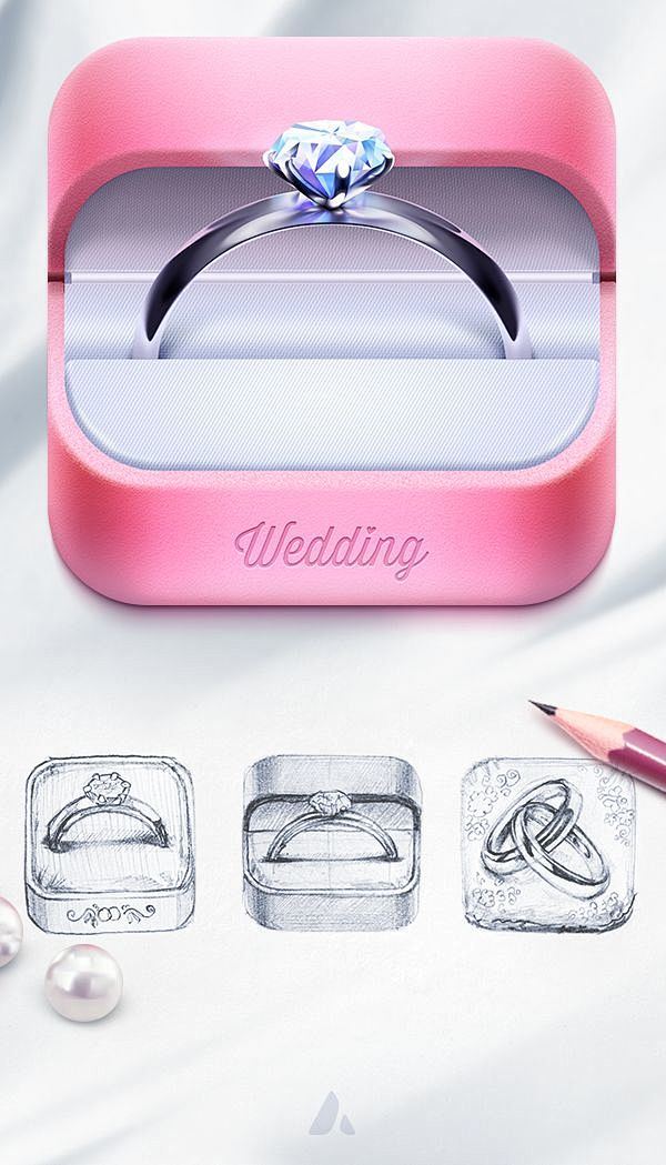 Wedding app icon by ...