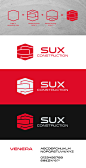 SUX Construction | Brand Identity : SUX Construction is a company found by three friends of whom their initial form the brand name. They plan on revolutionizing the commercial construction space in the contemporary world, focusing on renovation and civil 