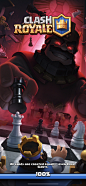 Dark Chess King Loading Screen- Clash Royale 