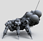 Mech per day: Robot nr3 AO renders, Tor Frick : AO/Lighting renders of the third robot from my streams.