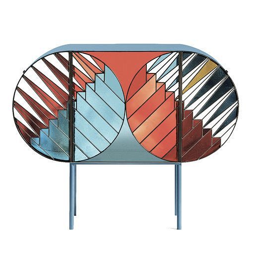 Intarsia Sideboard b...