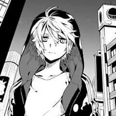 插画动漫 二次元 头像男